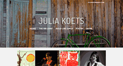 Desktop Screenshot of juliakoets.com